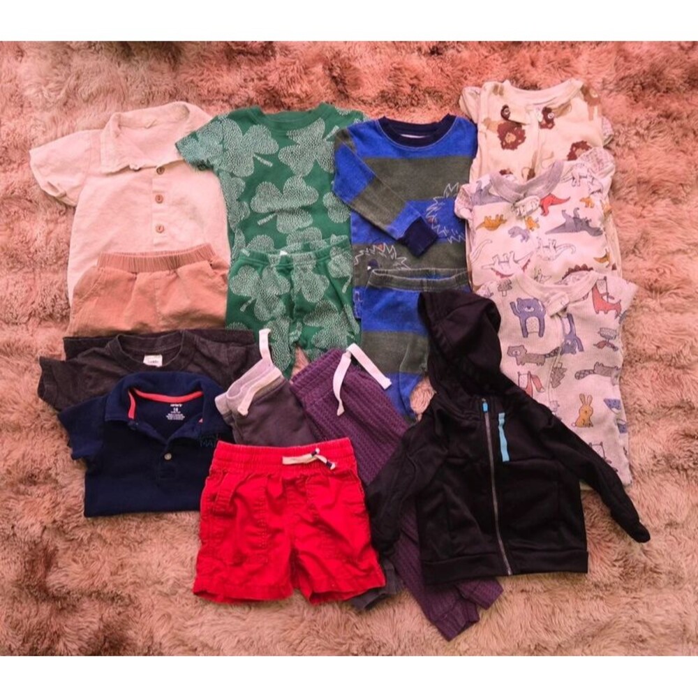 Baby Boy Mixed 12-18M Lot (12 items)